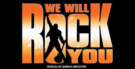 Link til We will rock you hotellpakke med billetter