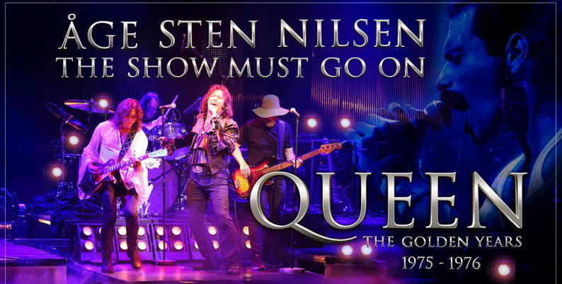 Promobilde for The Show must go on med Åge Sten Nilsen hotellpakke med billetter