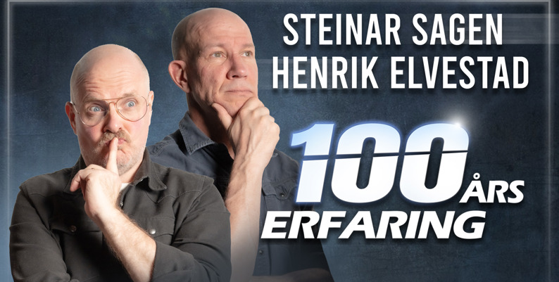 Promobilde for Steinar Sagen & Henrik Elvestad Stavanger hotellpakke med billetter