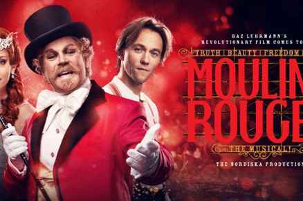 Link til Moulin Rouge The Musical Chateau Neuf  hotellpakke med billetter