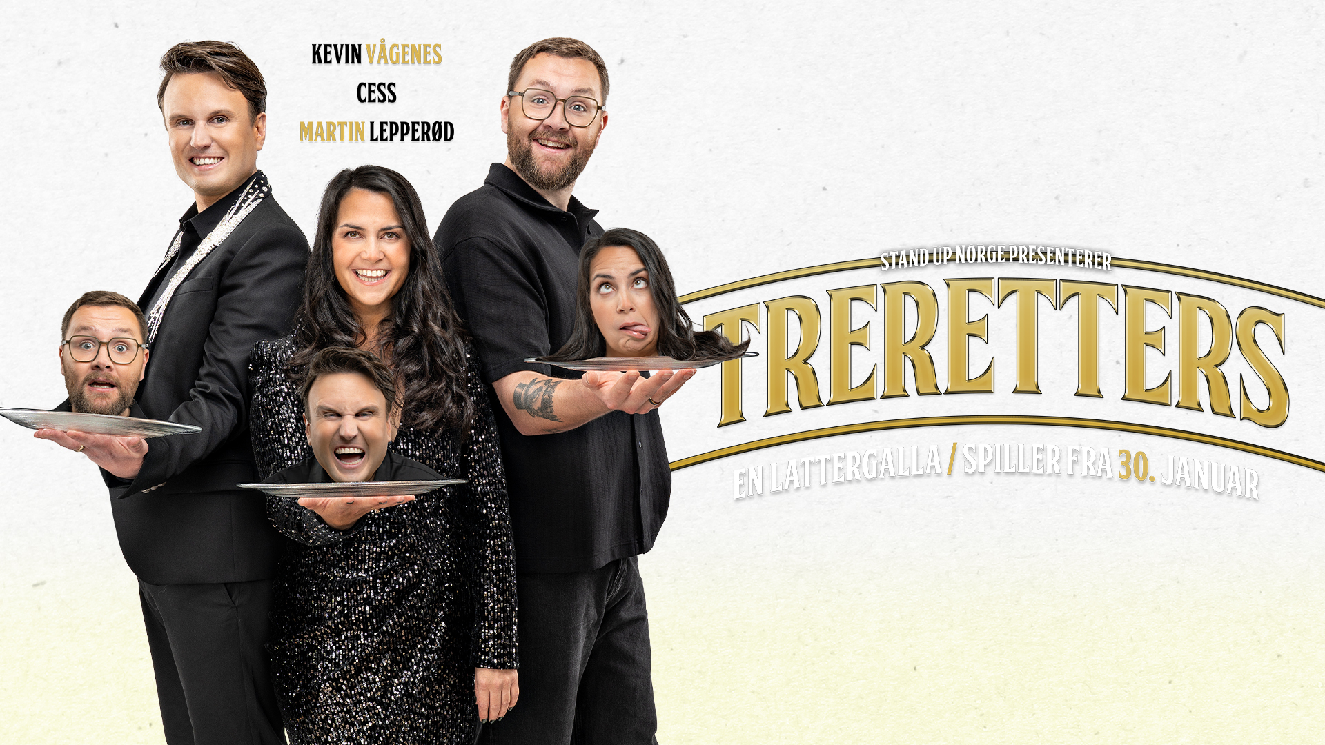 Link til Treretters med Kevin Vågenes, Cess og Martin Lepperød