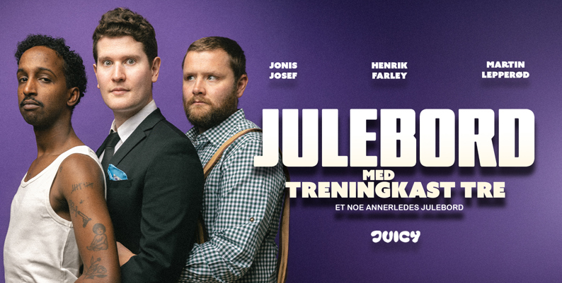 Promobilde for Julebord med Terningkast Tre hotellpakke med billetter
